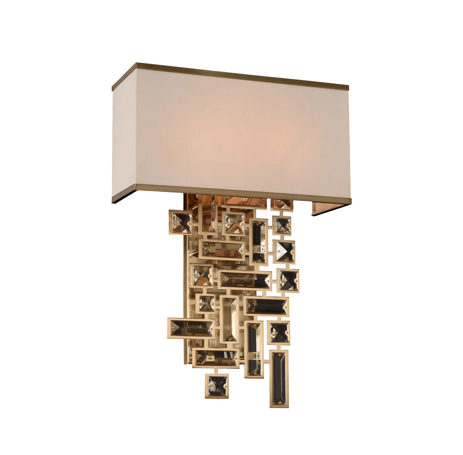 Brushed Champagne Gold Wall Bracket from the Vermeer Collection