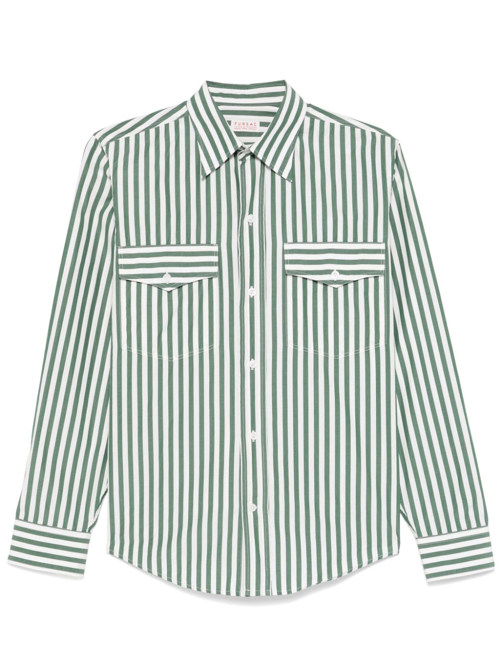 Striped shirt - Green