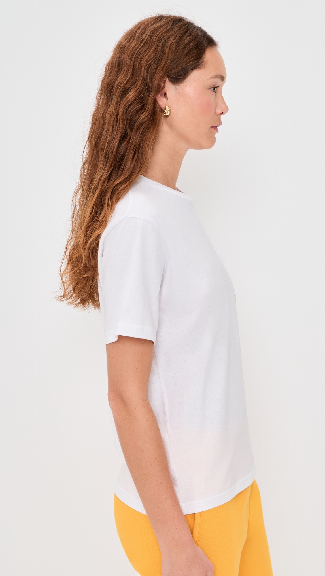 Homme Girls x Fruit of The Loom Pocket Tee White