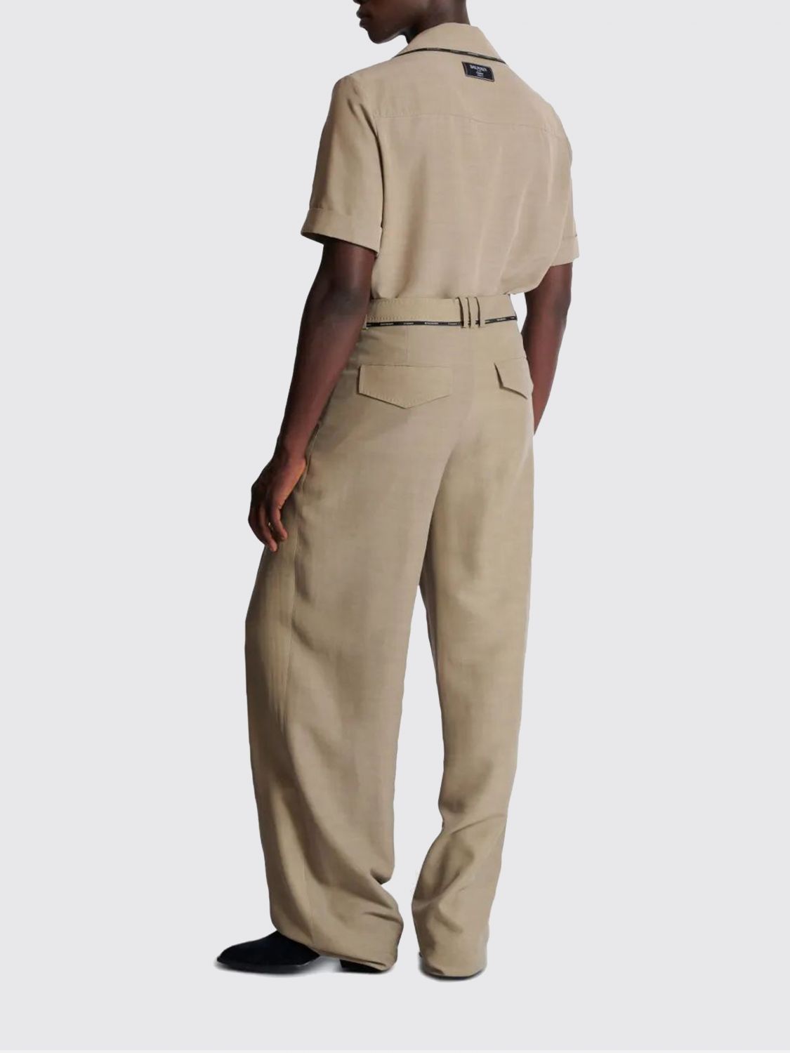 Pleated trousers - Neutrals
