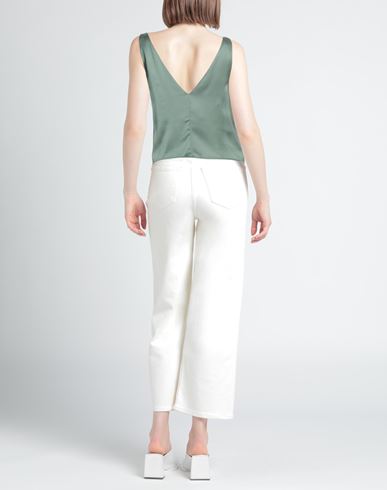 Woman Top Sage green Size L Viscose
