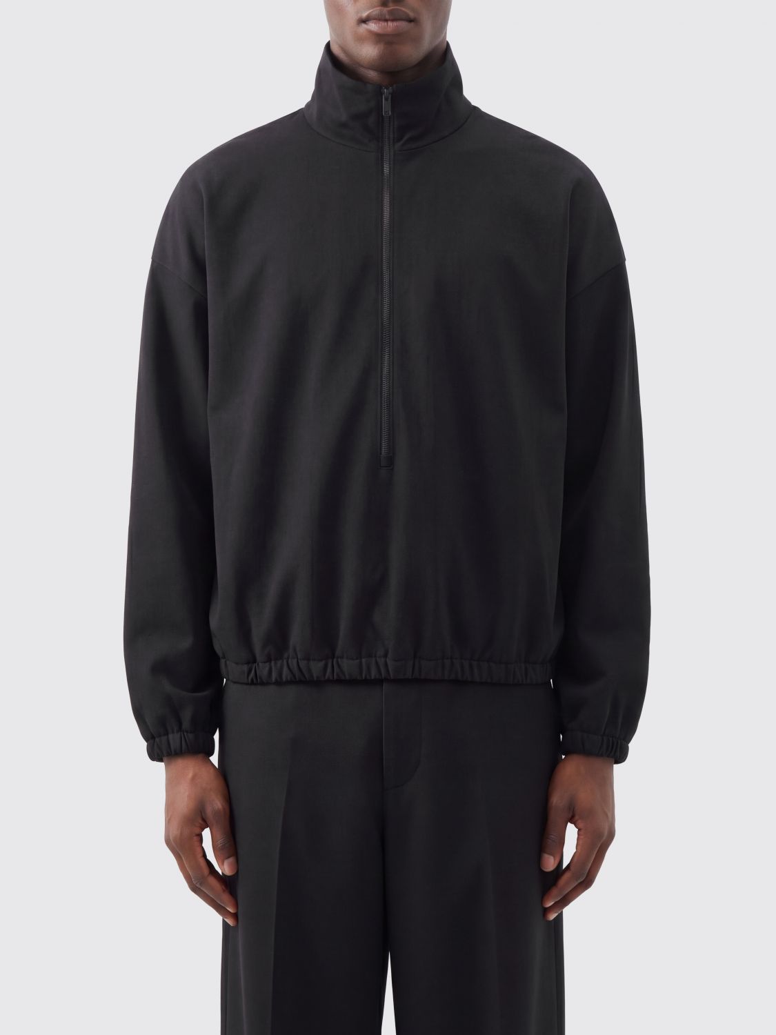 Sweatshirt Men color Black