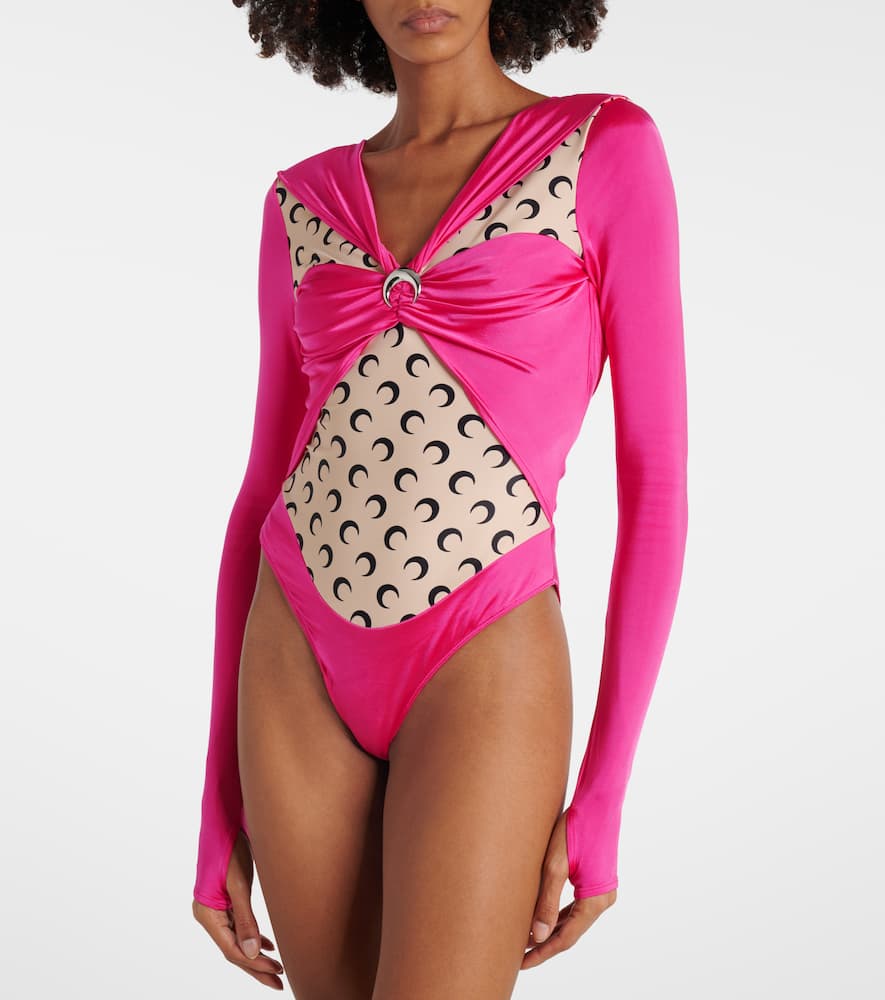 Regenerated jersey bodysuit