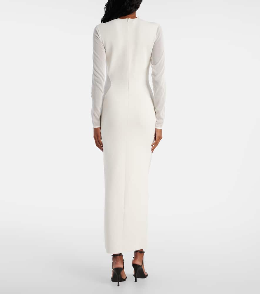 Miracle panelled maxi dress
