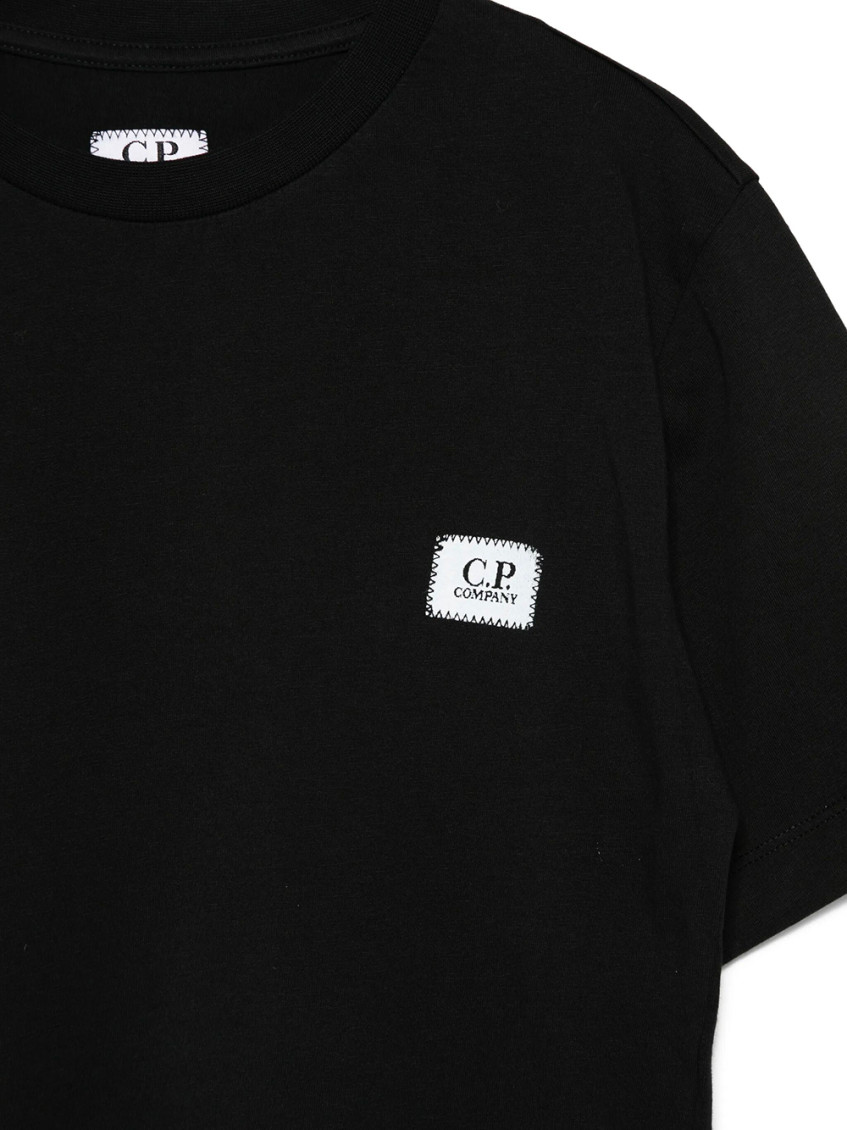 Boys Black Logo T-Shirt