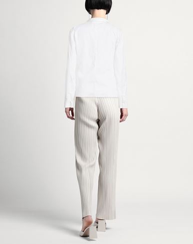 Woman Shirt White Size 16 Cotton, Polyamide, Elastane