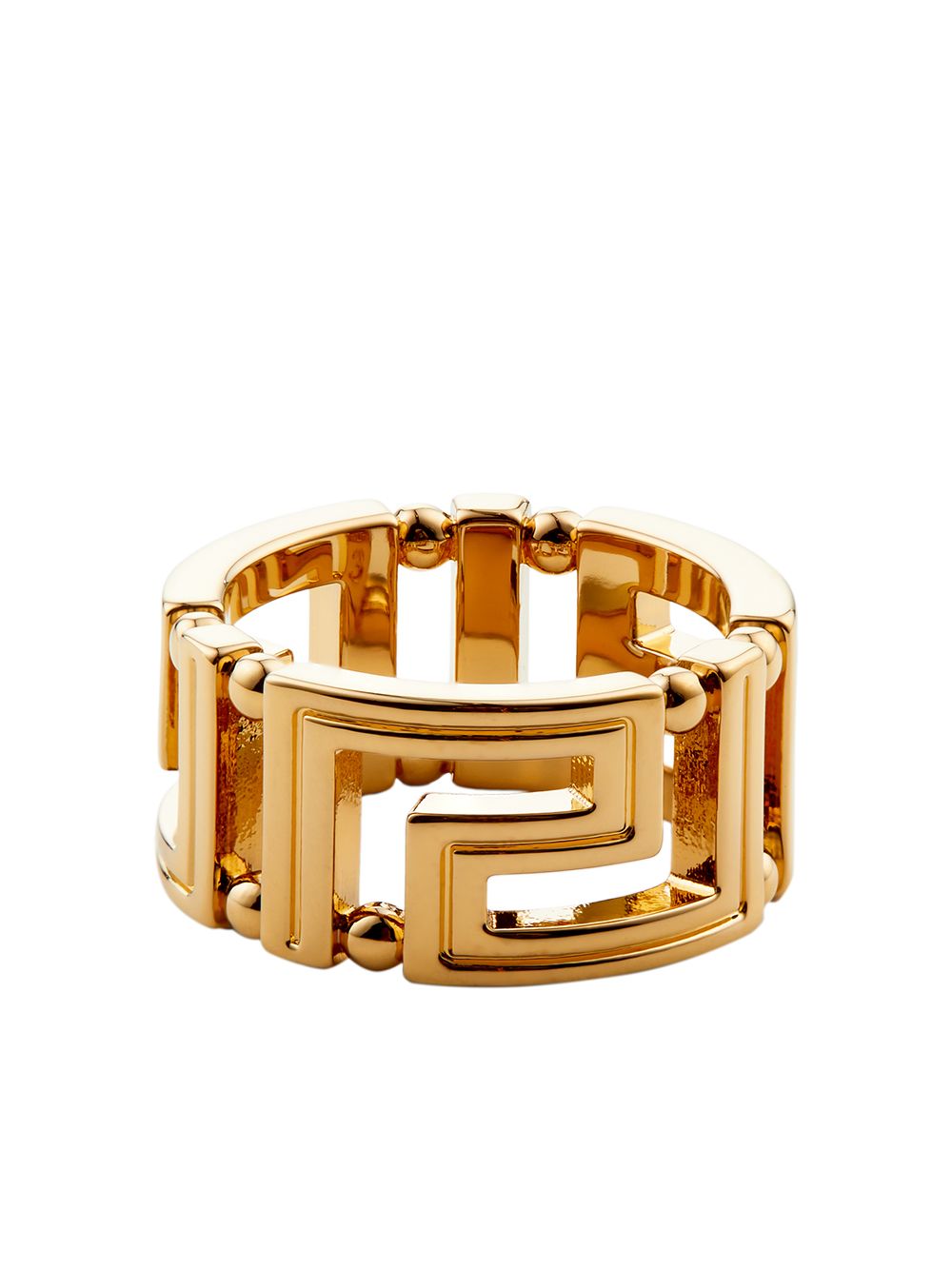 Greca-detail ring - Gold