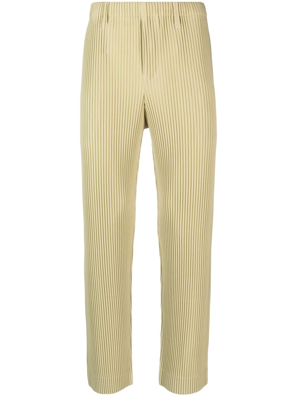 Pleated tailored trousers - Blue
