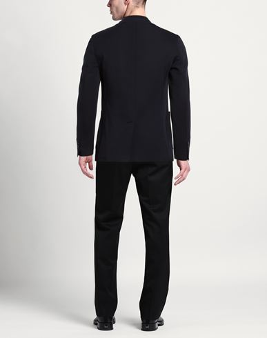 Man Blazer Midnight blue Size 38 Virgin Wool, Polyamide