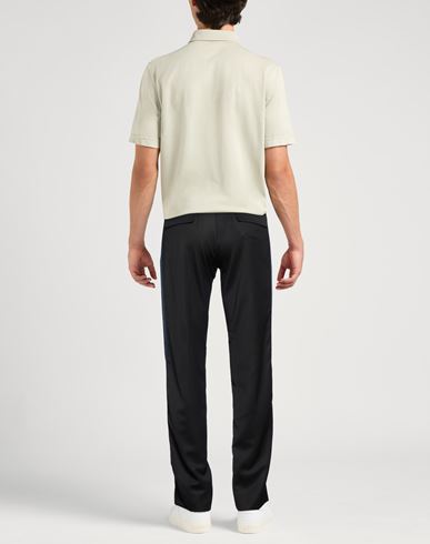Man Pants Black Size 31 Virgin Wool, Polyester, Elastane