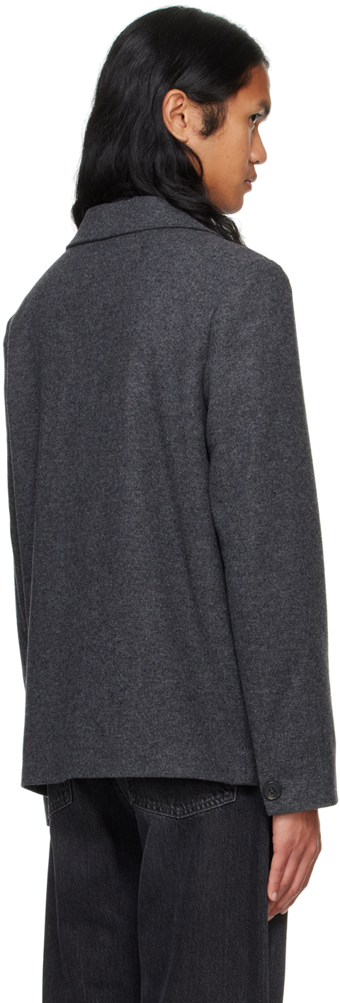 A.P.C. Gray Luc Blazer