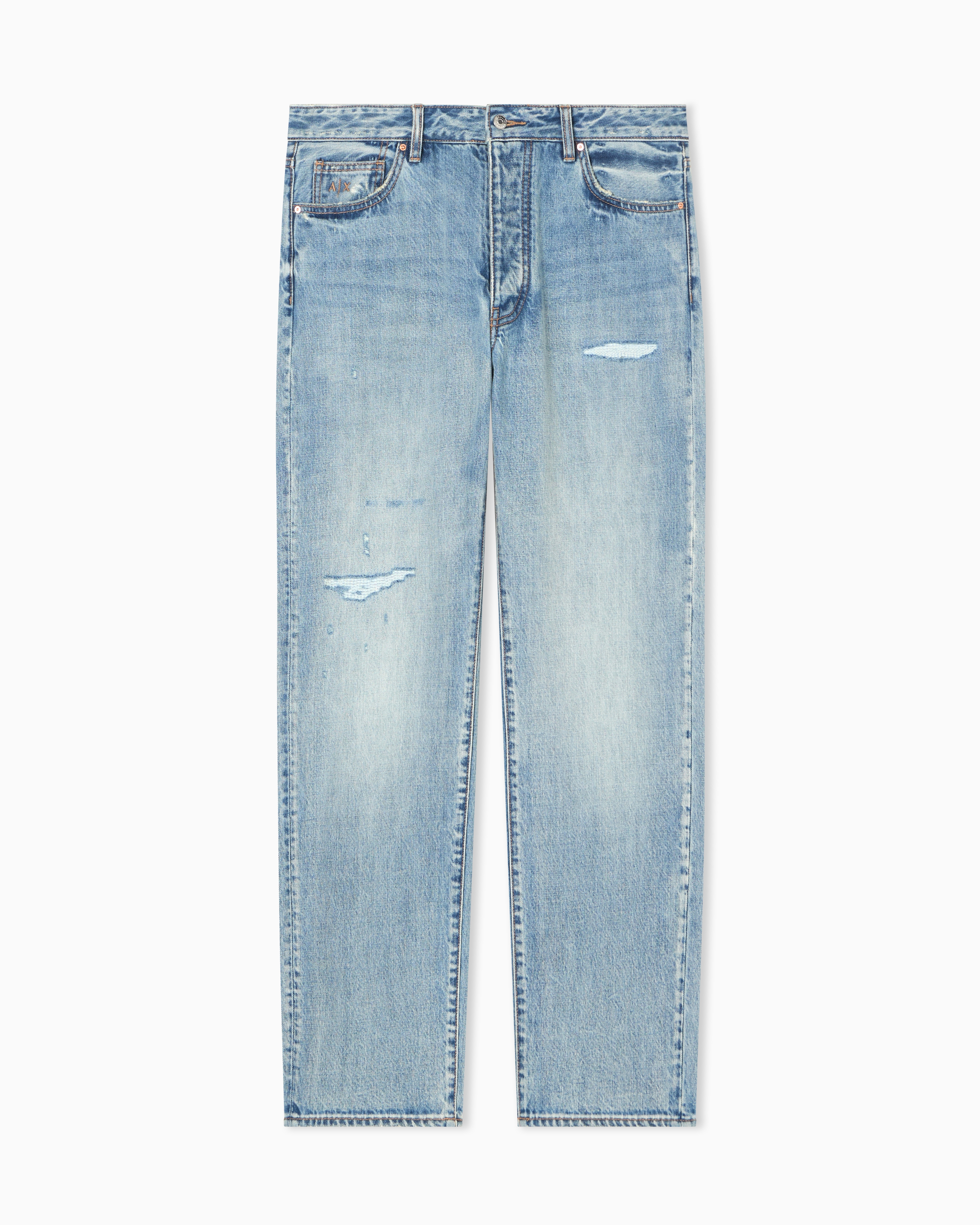Relaxed Fit Jeans in Authentic Blue Denim