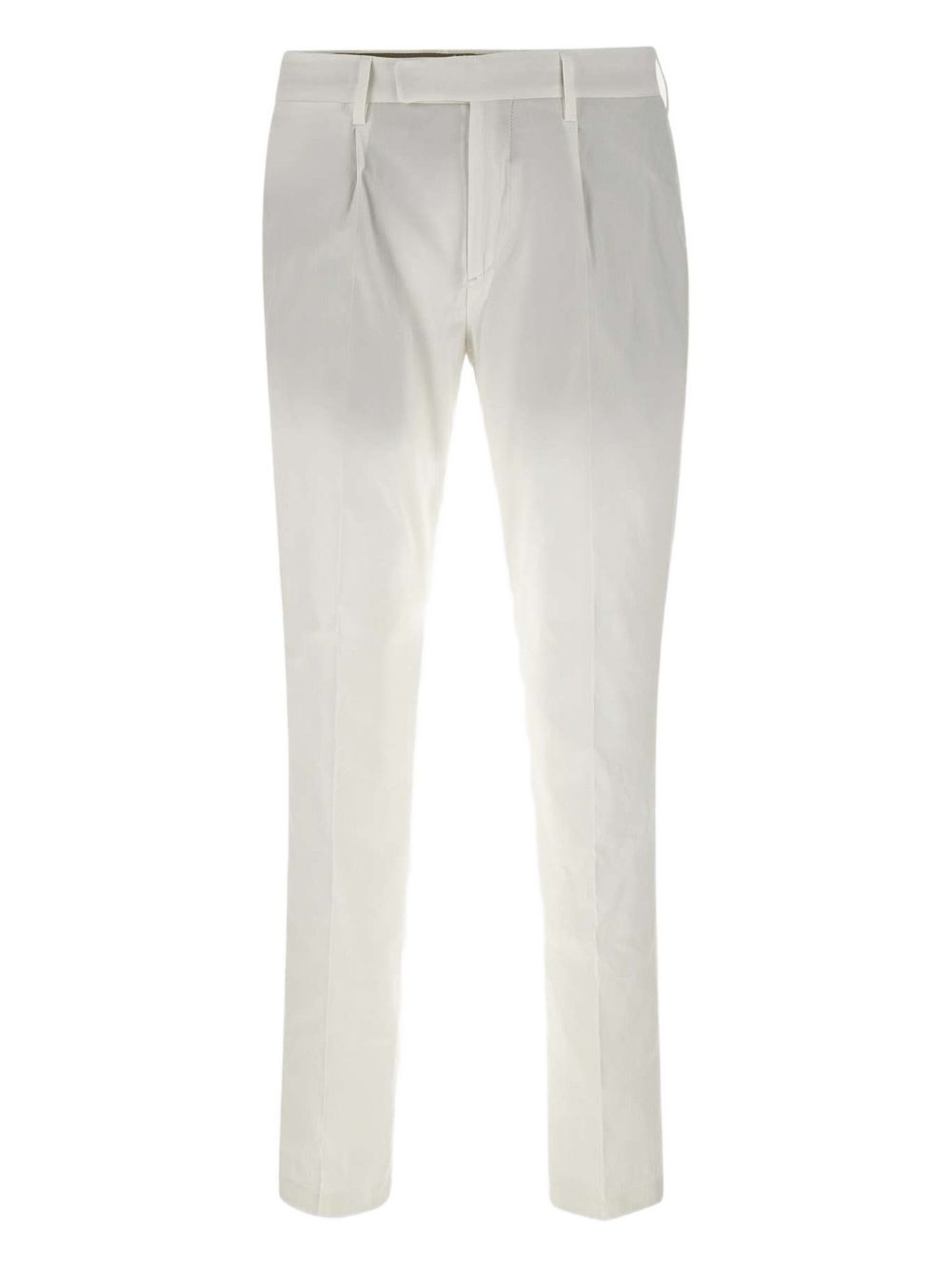 Pleated trousers - White