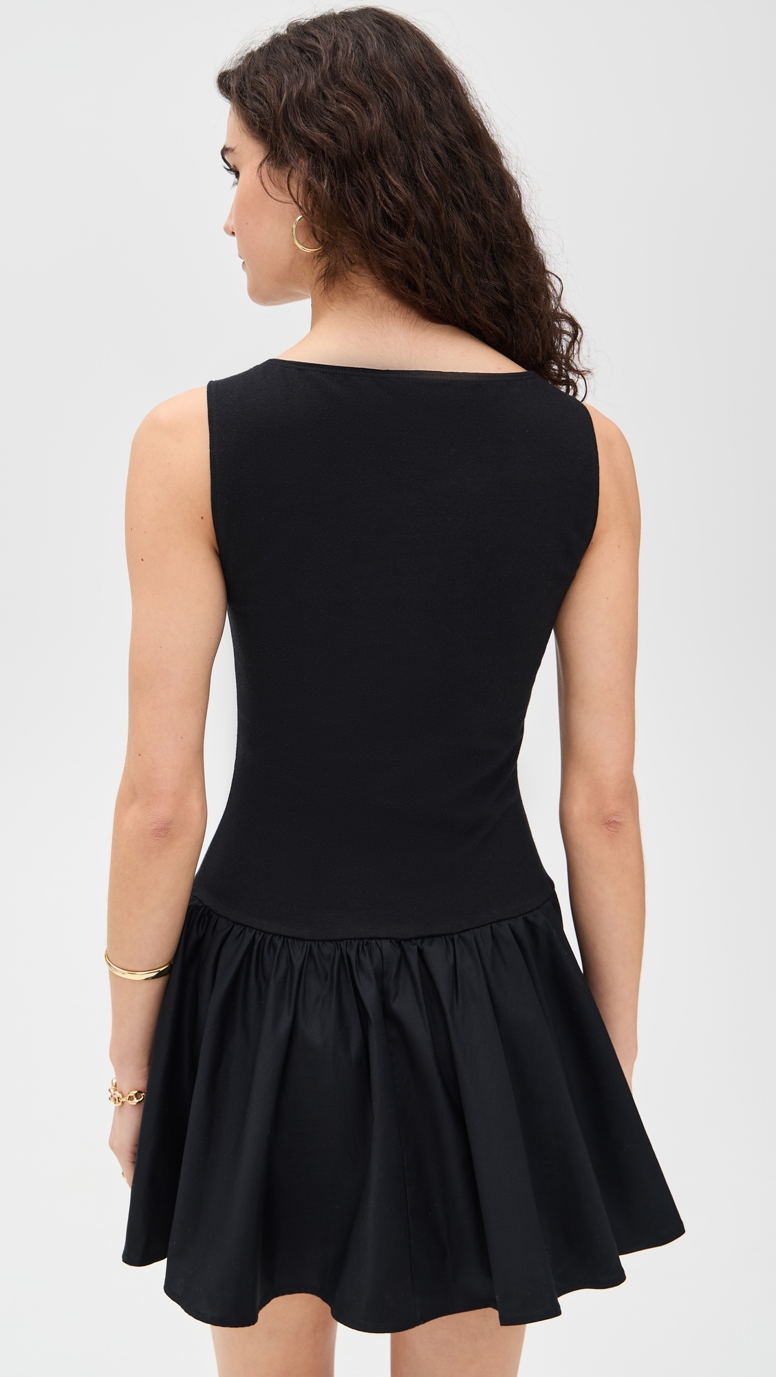 Reformation Defina Knit Dress Black