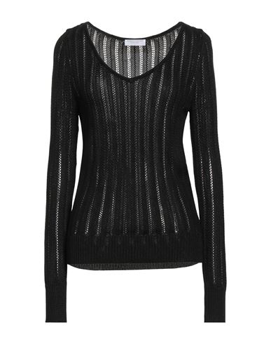 Woman Sweater Black Size 1 Viscose, Lurex, Polyamide