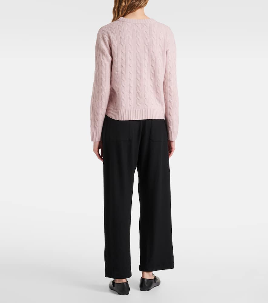 Zoe cable-knit sweater