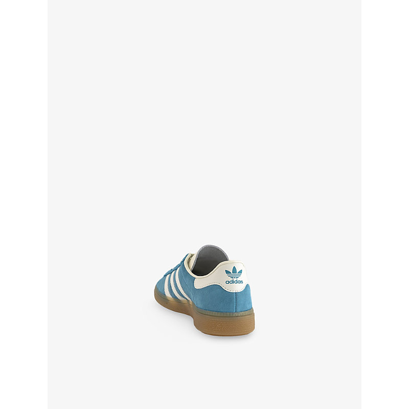 Mens Munchen Suede Low-Top Trainers