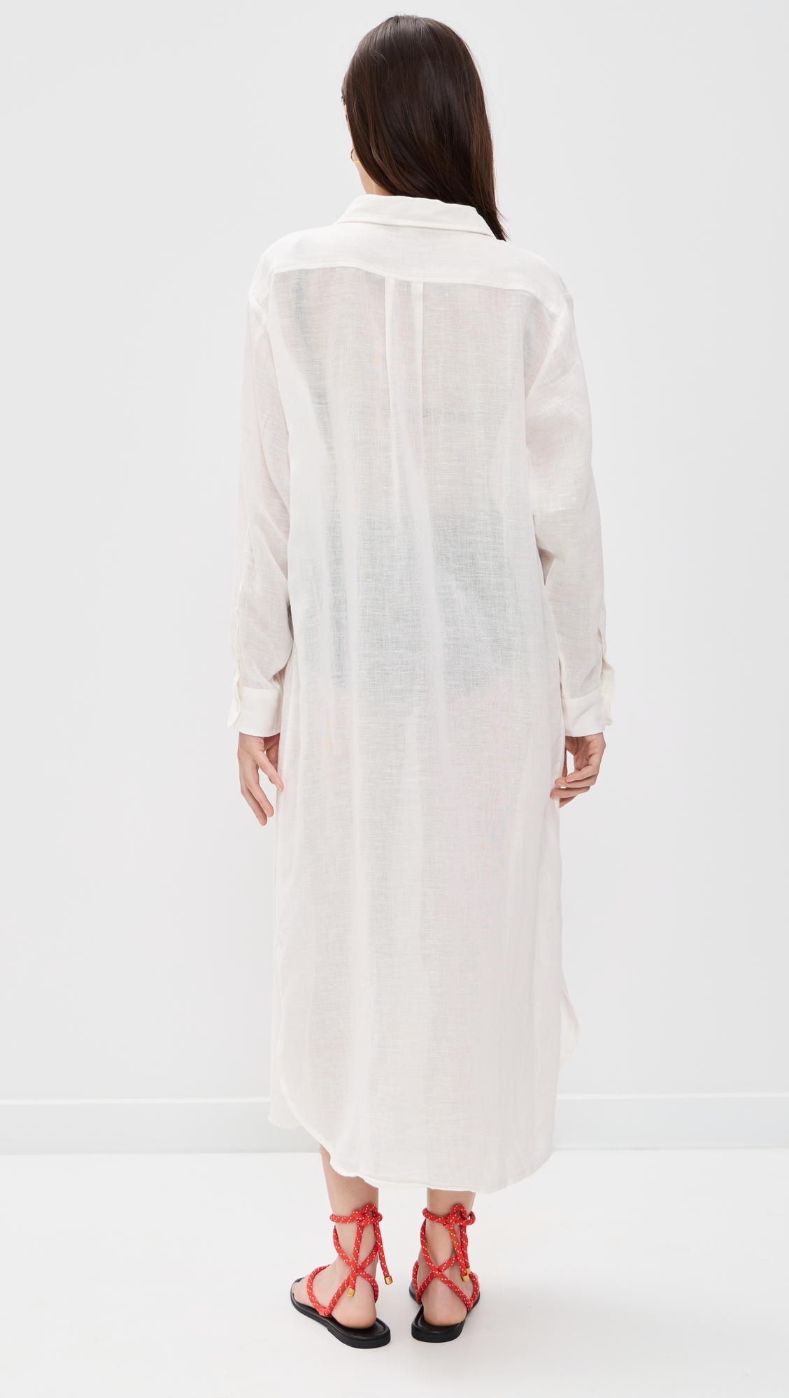 Maxi Boyfriend Shirt Cream