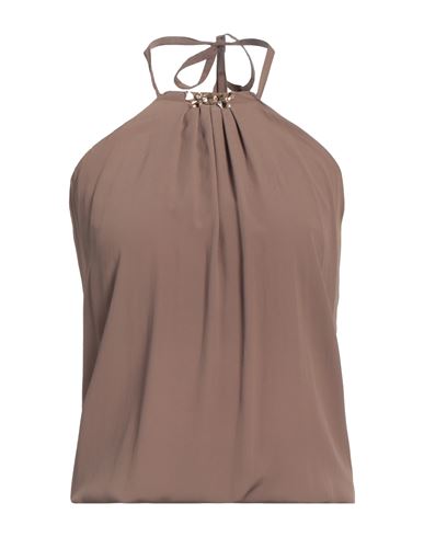 Woman Top Brown