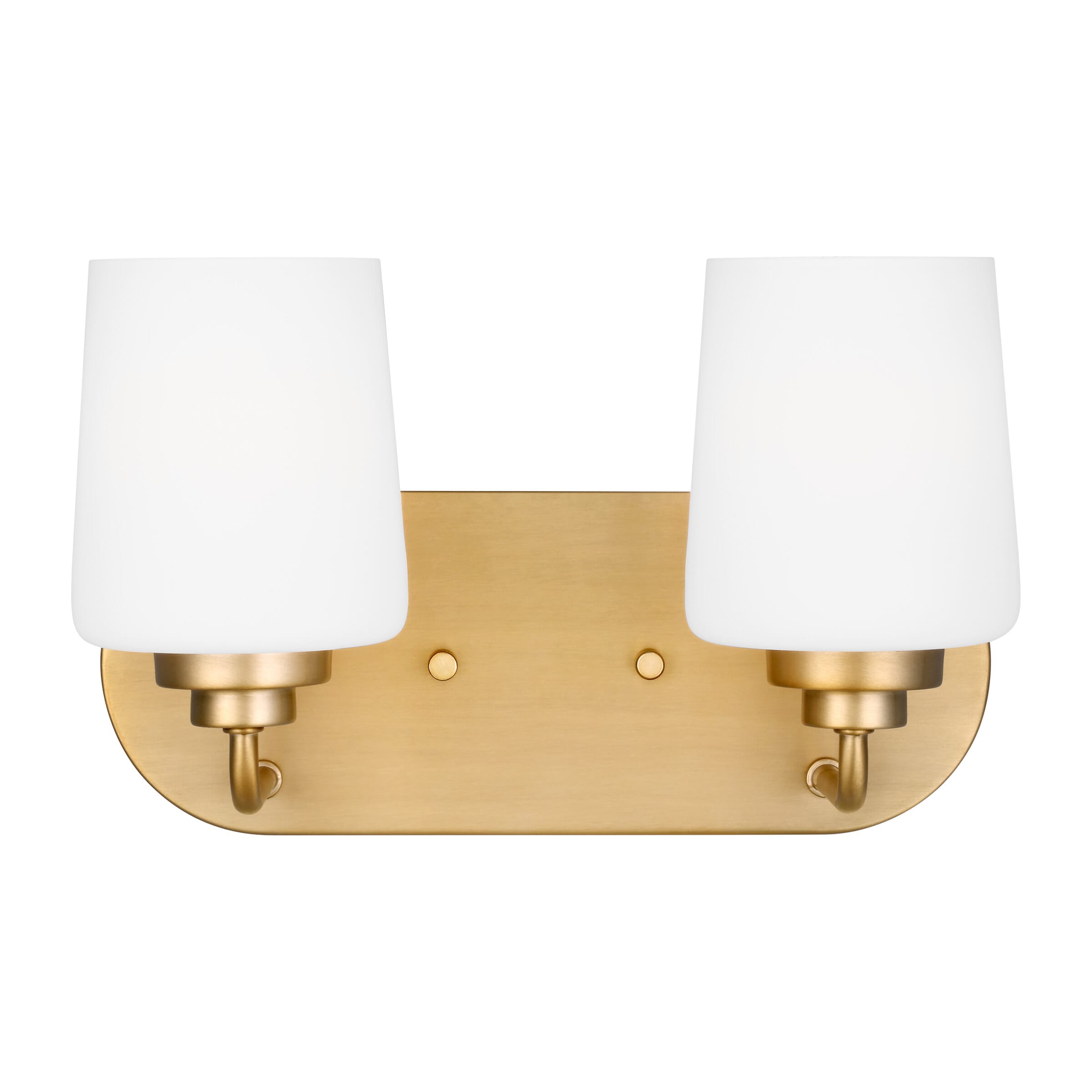 Windom 2-Light Bathroom Vanity Light in Satin Bra