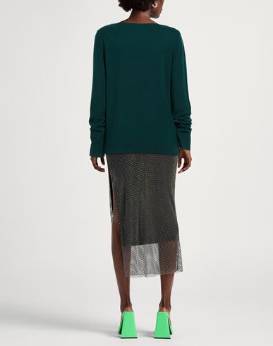 Malìparmi Woman Sweater Dark green Size M Wool, Cashmere
