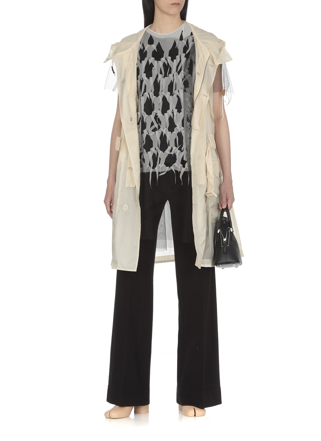 フレア ウール トラウザーズ