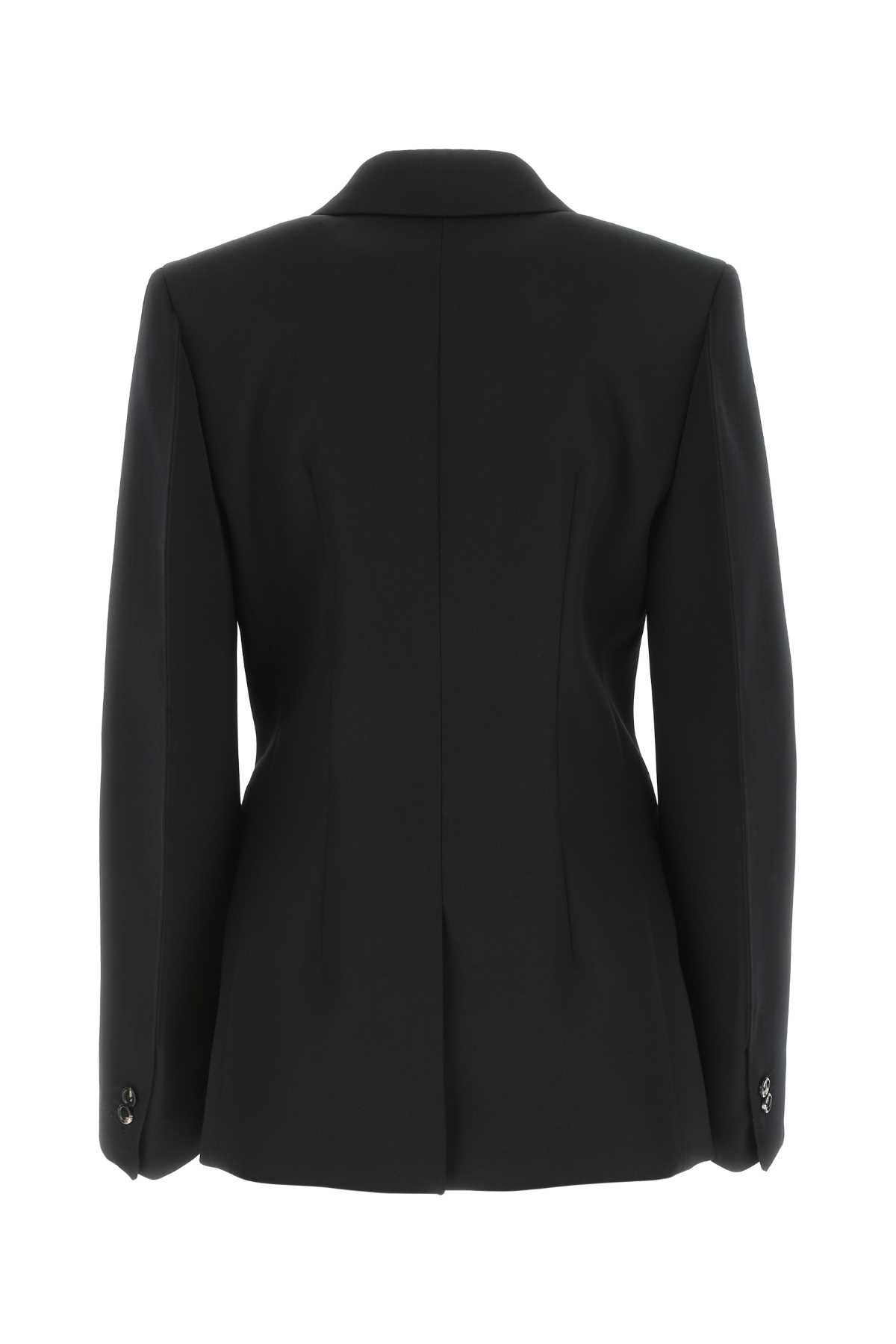Black Wool Blazer