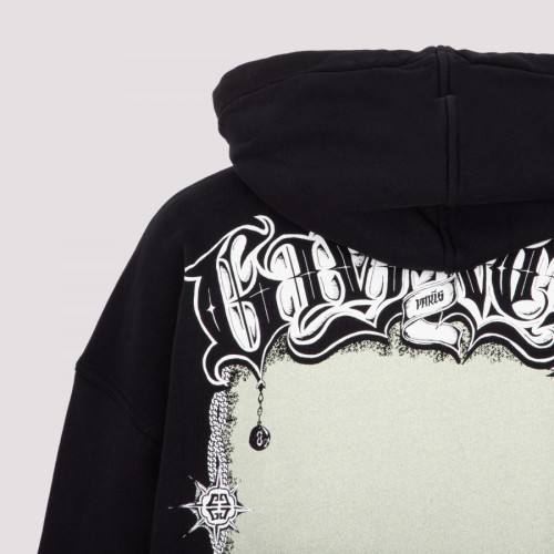 Graphic-print hoodie