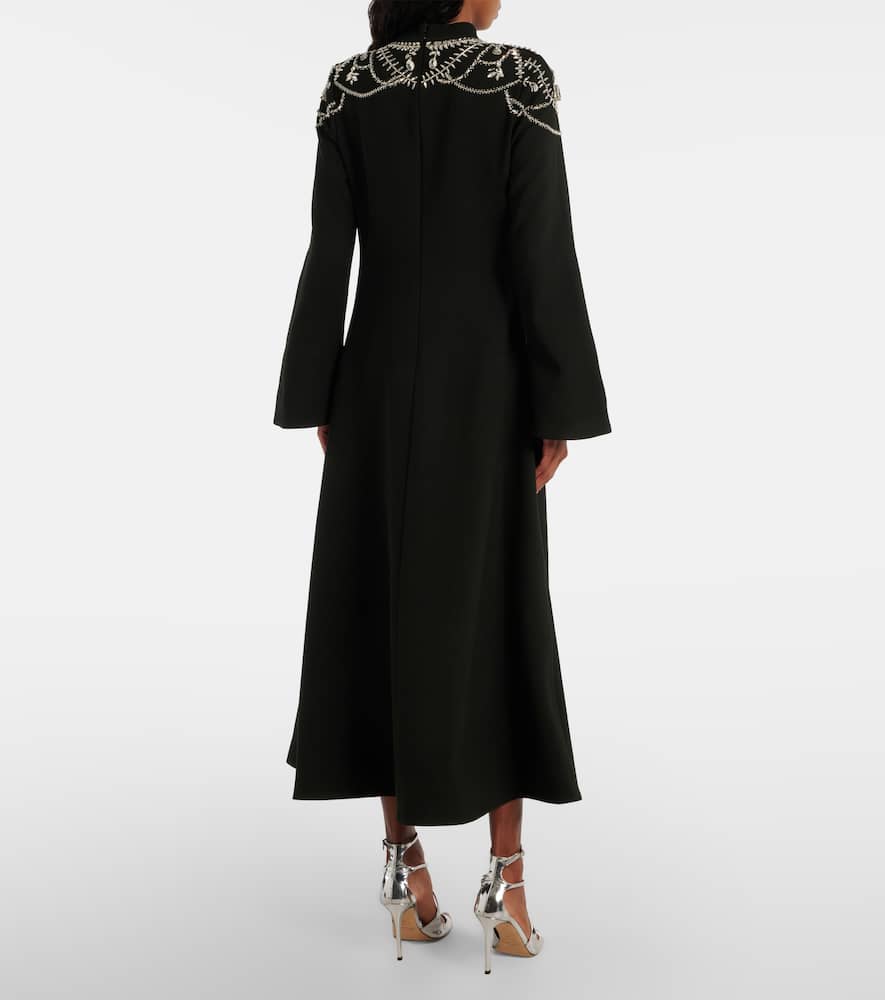 Odetta embellished midi dress