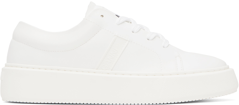 White sporty sneakers