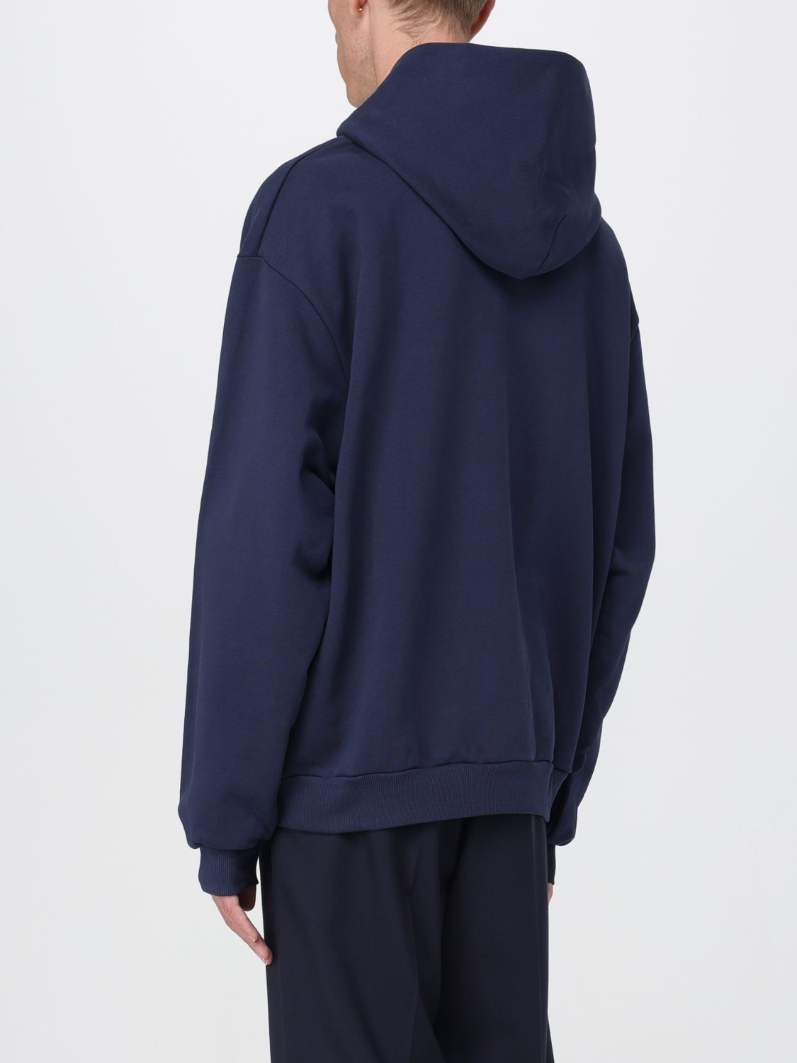 Sweatshirt Men color Blue