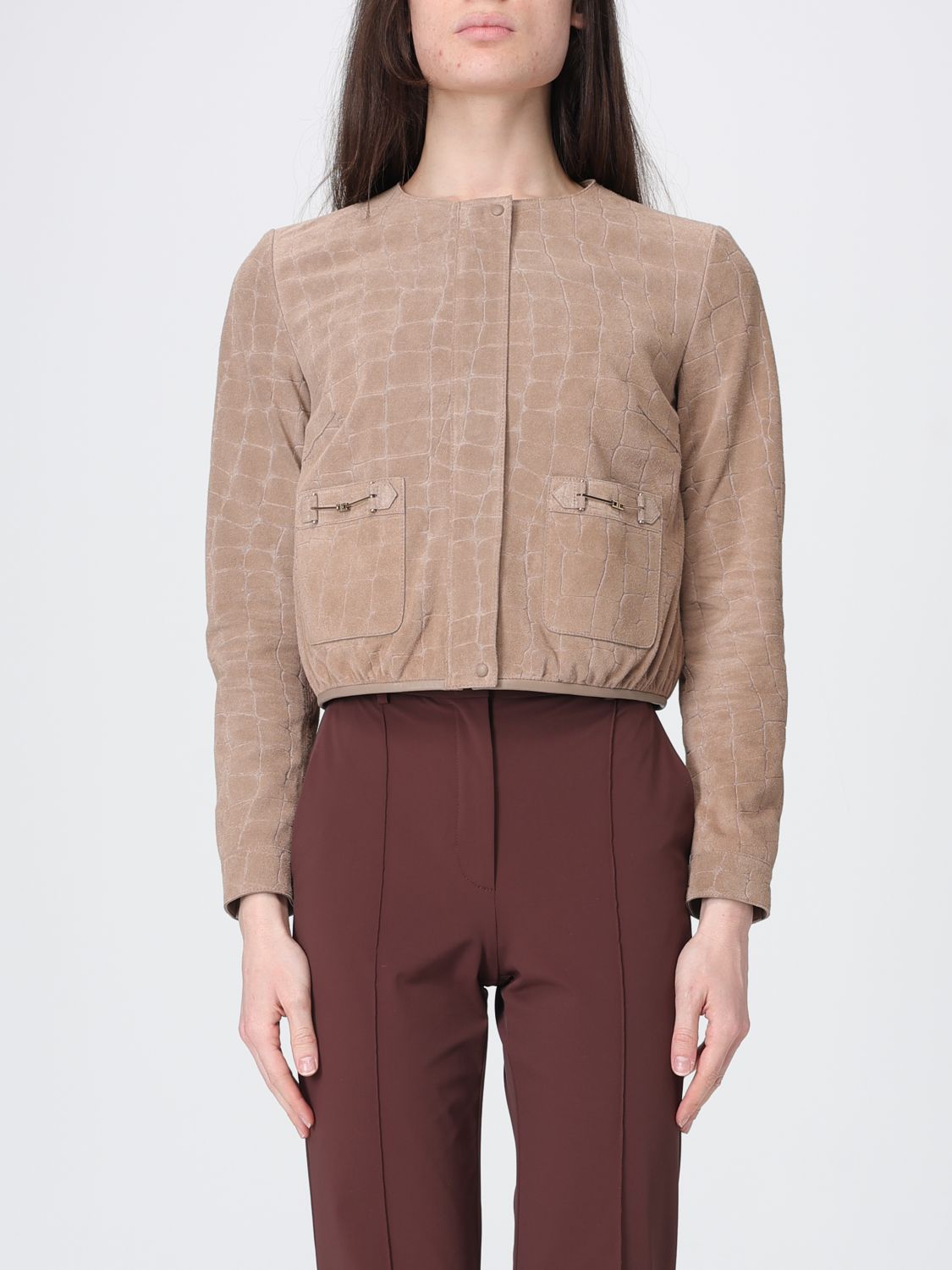 Jacket Woman color Grey