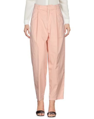 Woman Pants Apricot Size 28 Cotton, Elastane