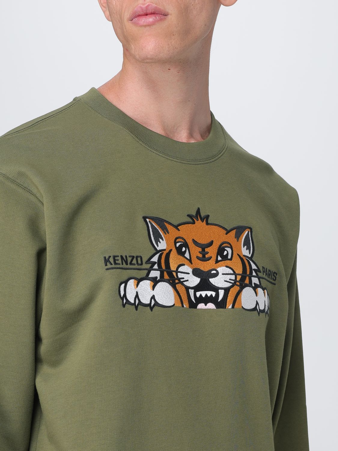 Sweatshirt Men color Grey