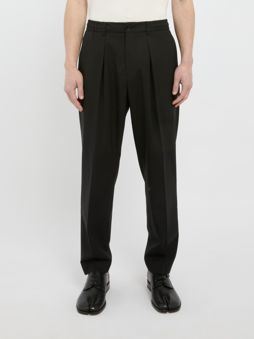Black Dominique Trousers