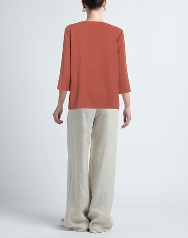 Nenah Woman Top Rust Size M Polyester, Elastane