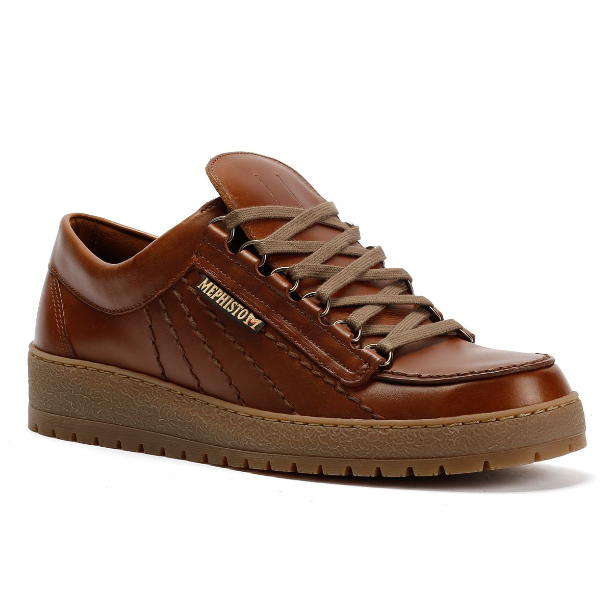Mephisto Rainbow Heritage 4778 Leather Men's Chestnut Shoe