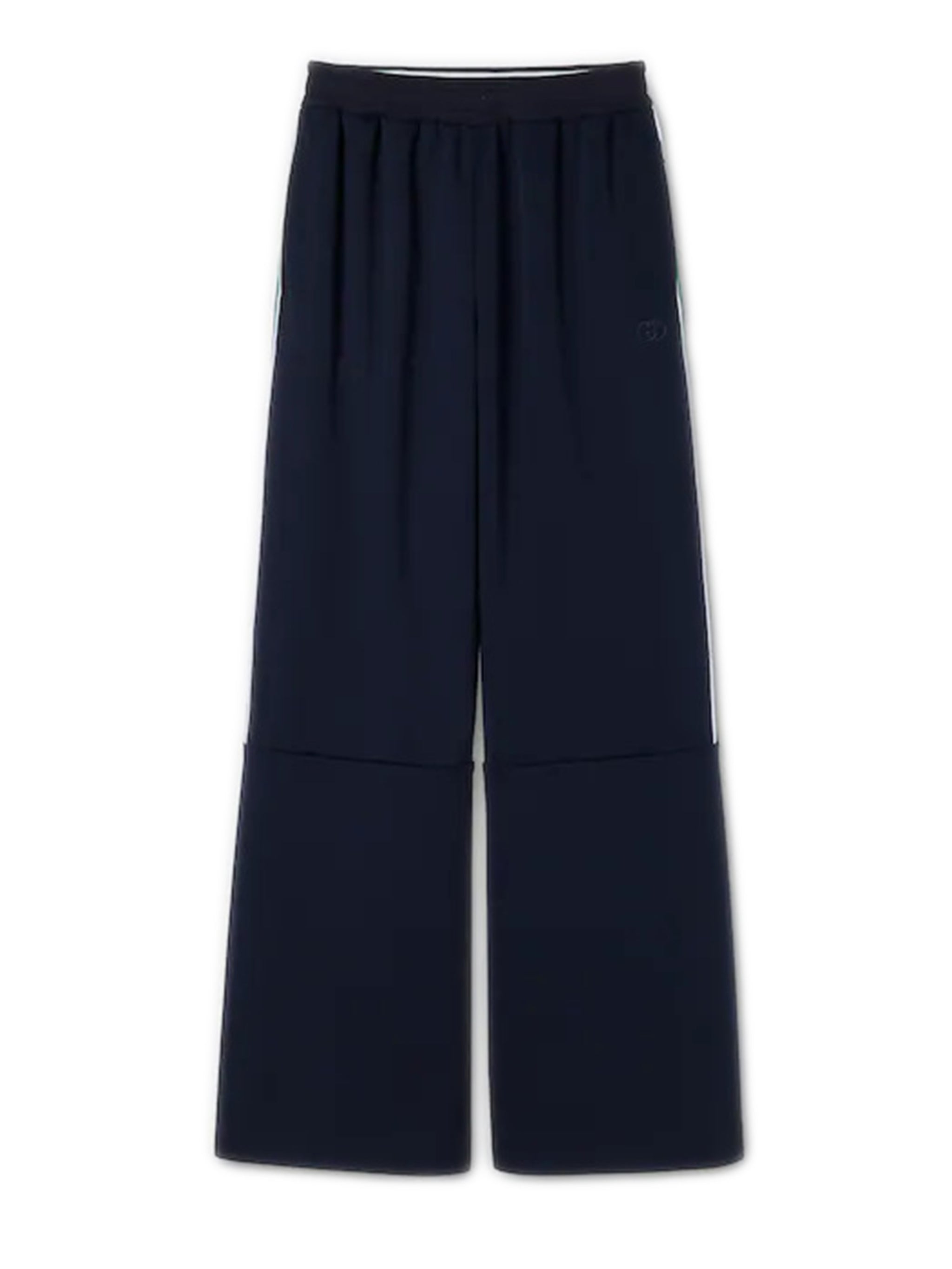 Technical T-Shirt with Web Insert and Elastic Drawstring Waist