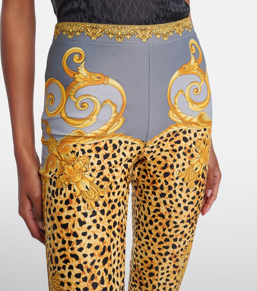 Printed jersey leggings