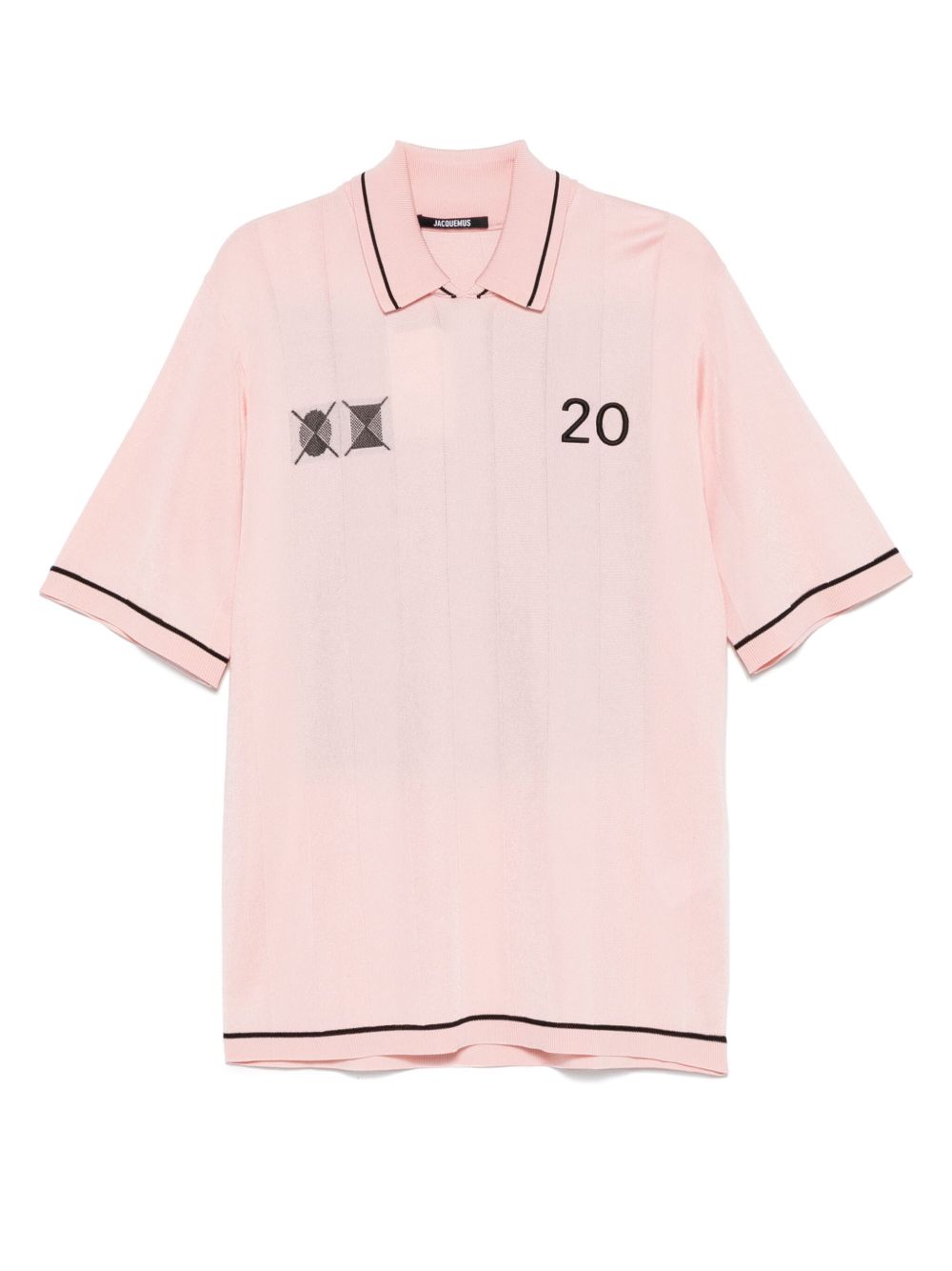 Jacquemus Le Polo Liga polo shirt - Pink