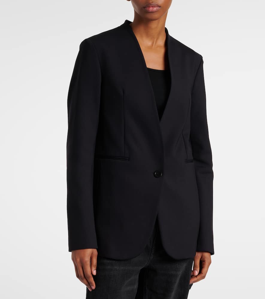 Scuba single-breasted blazer