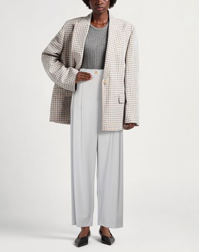 Crème Woman Pants Light grey