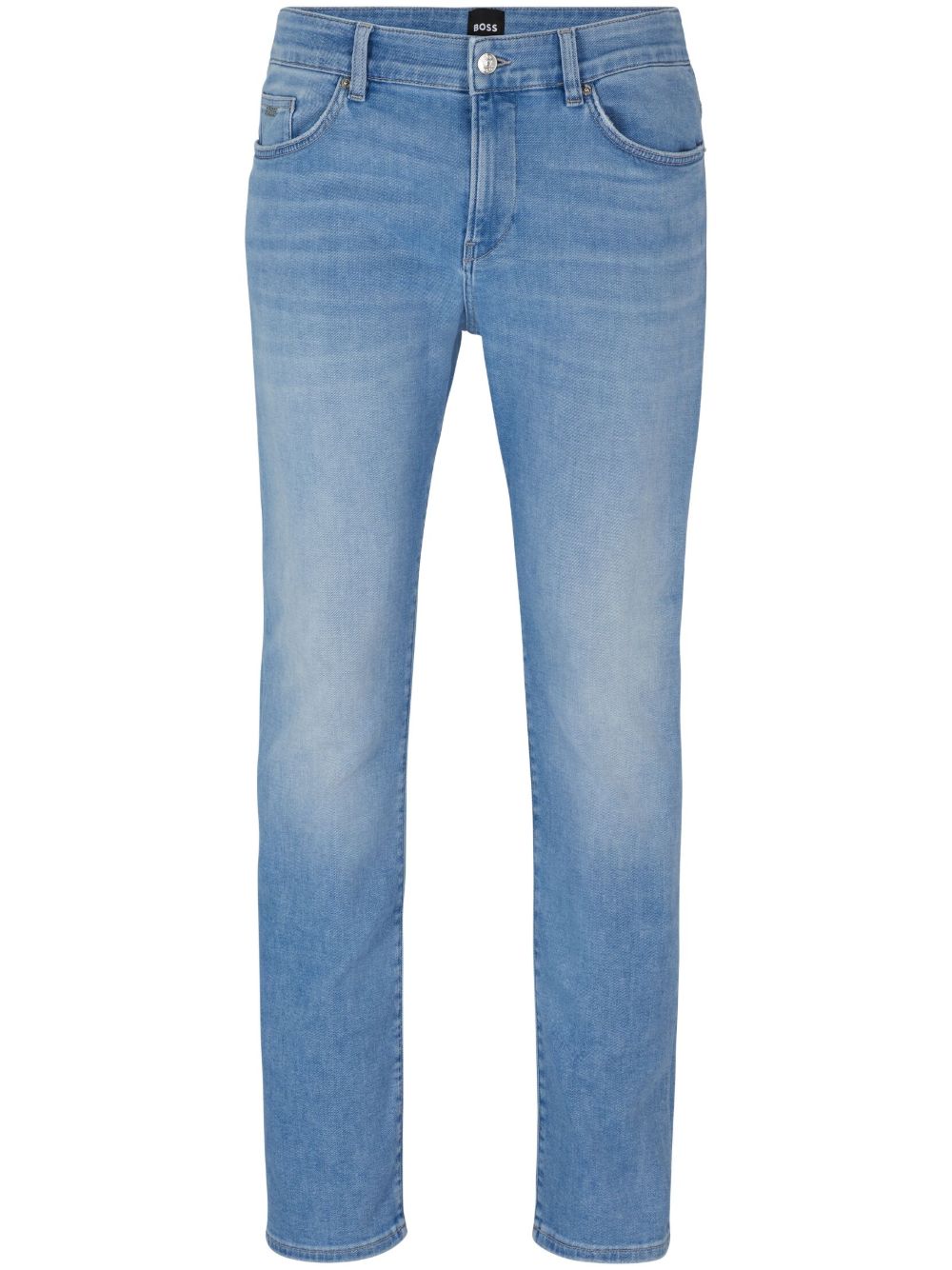 BOSS slim-fit cotton jeans - Blue
