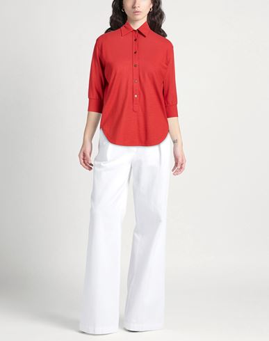By Slowear Woman Top Rust Size 2 Cotton