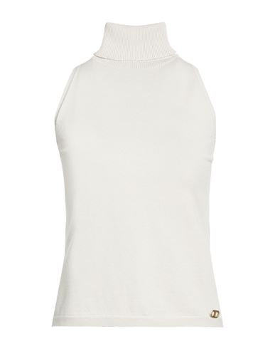 Woman Top Light grey Size M Viscose, Polyester