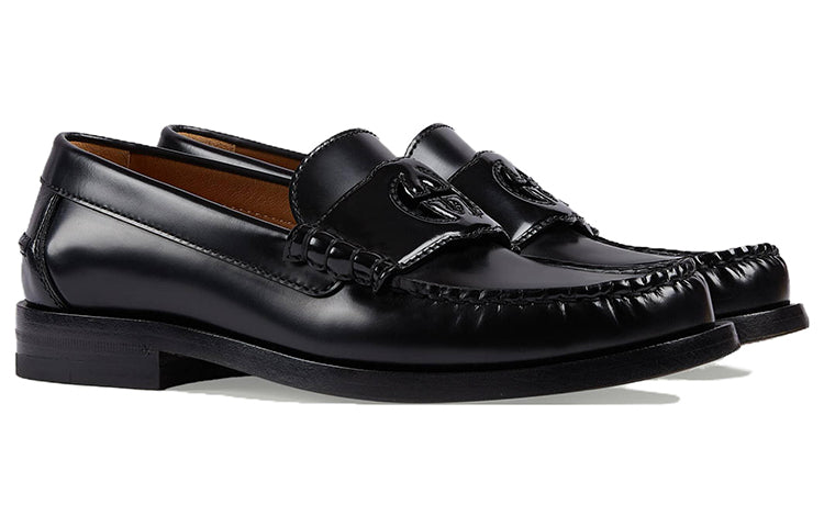 (WMNS) Interlocking G Loafers 'Black'