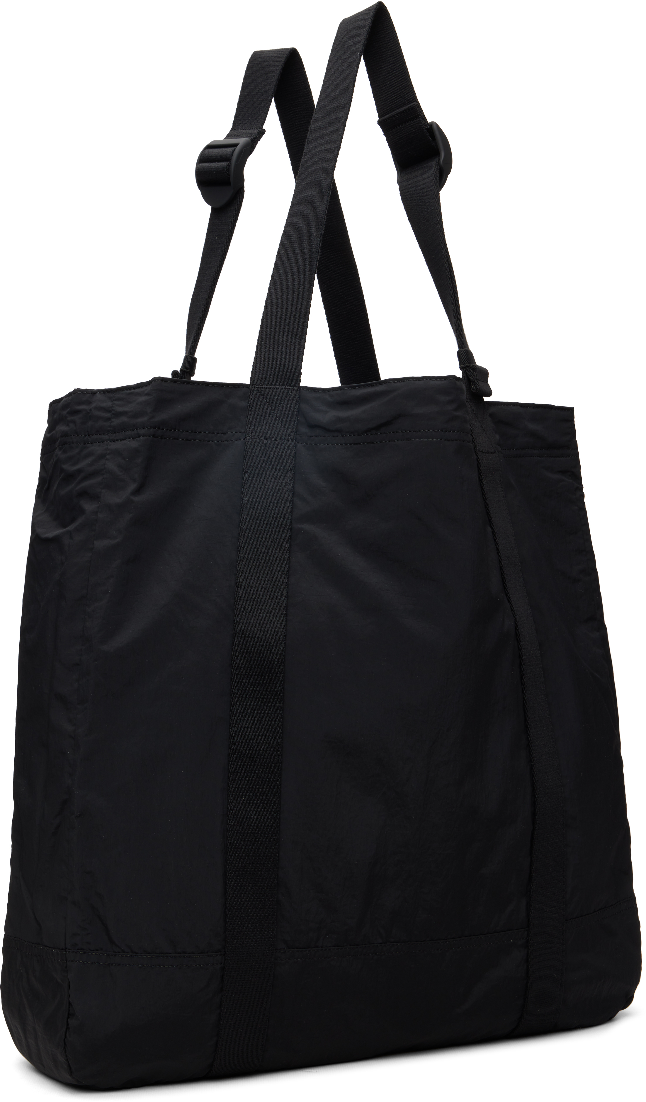 Black 9200012 Coated Nylon Metal ECONYL Tote