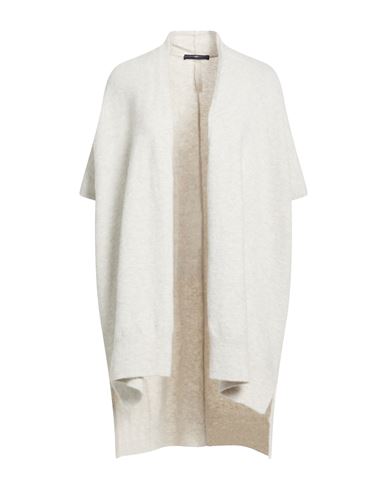 Woman Cardigan Light grey Size ONESIZE Nylon, Wool, Alpaca wool, Elastane