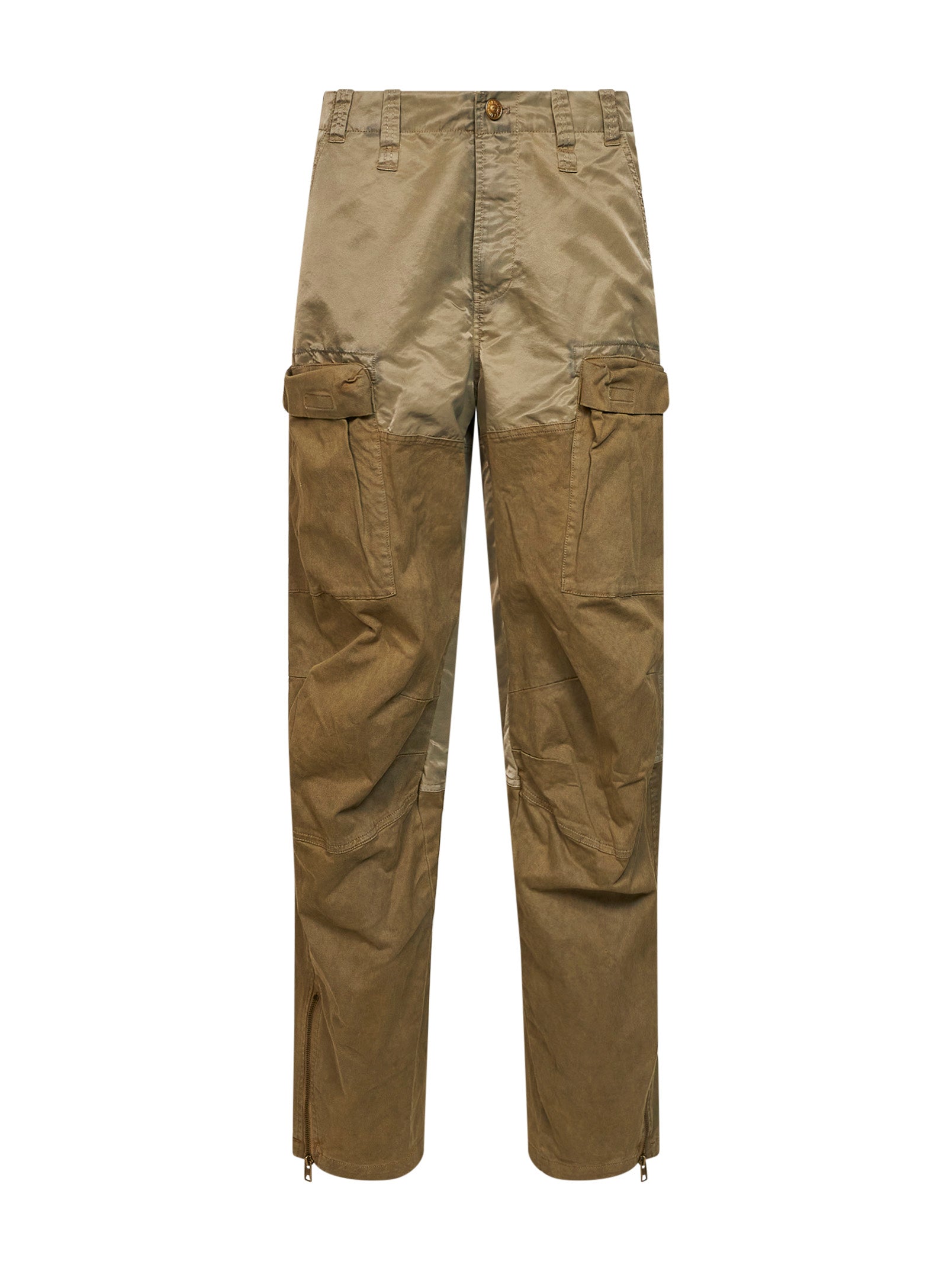 Cargo Trousers — Beige