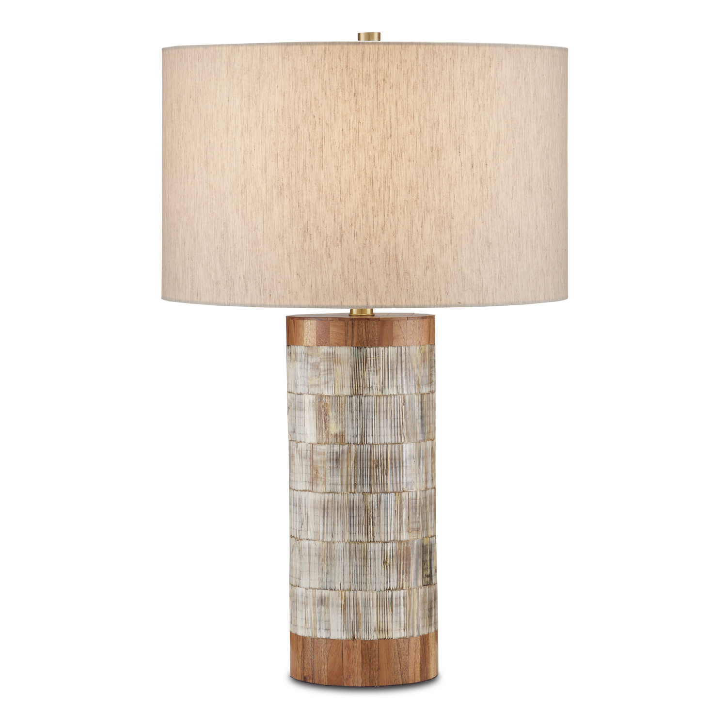 Natural Brass Table Lamp from the Hyson Collection